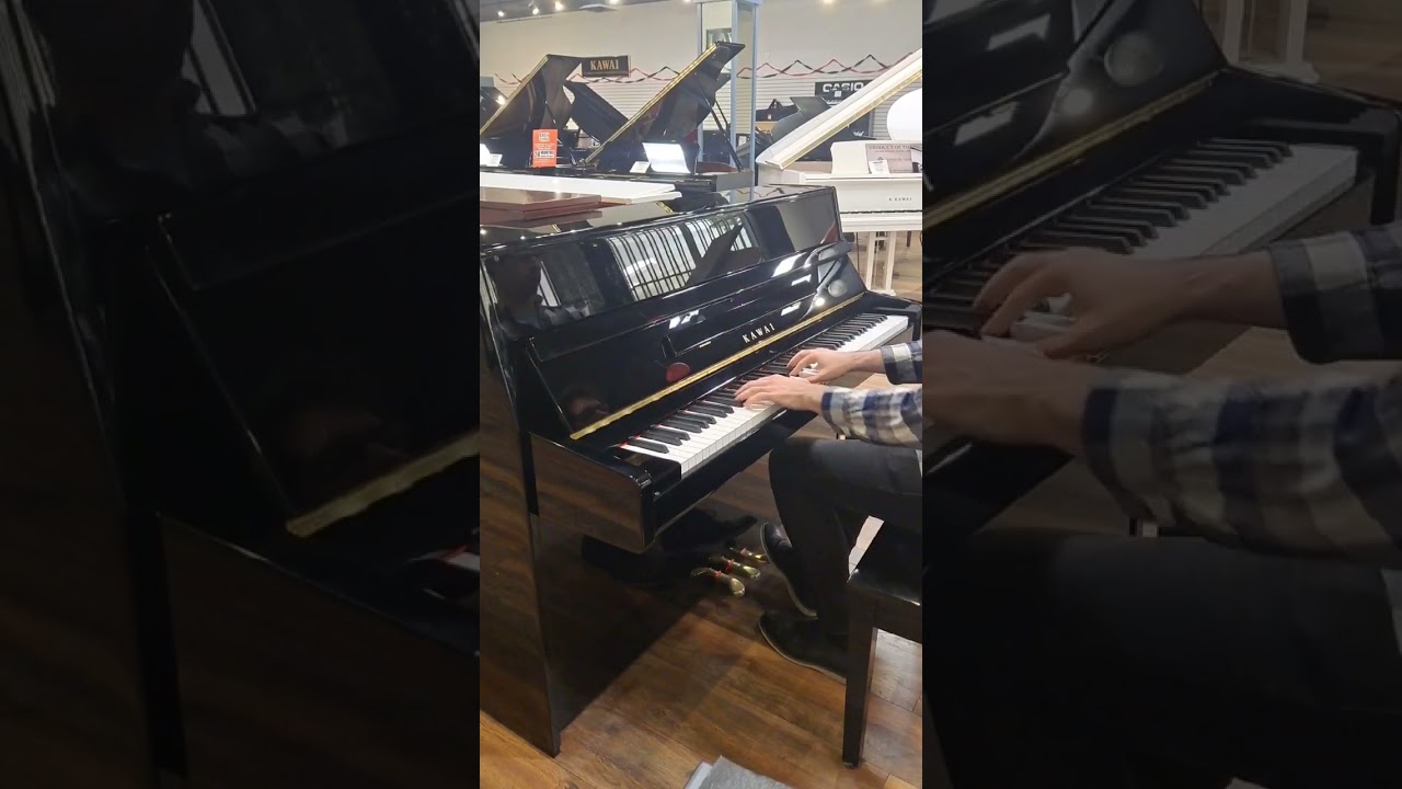 How do Kawai Pianos sound right out of the box? K-15 | Beethoven Op. 31 No. 1 #piano #kawai #shorts