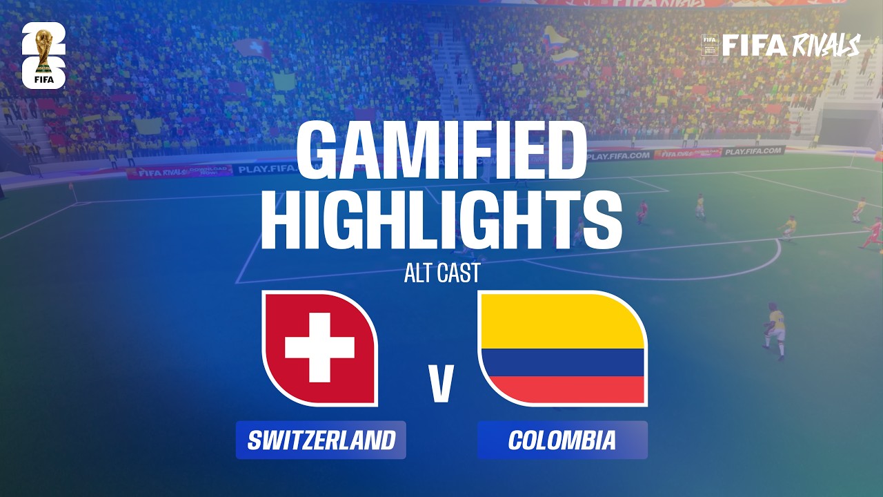 Alt Cast Highlights: Switzerland v Colombia | FIFA World Cup 2026&trade;