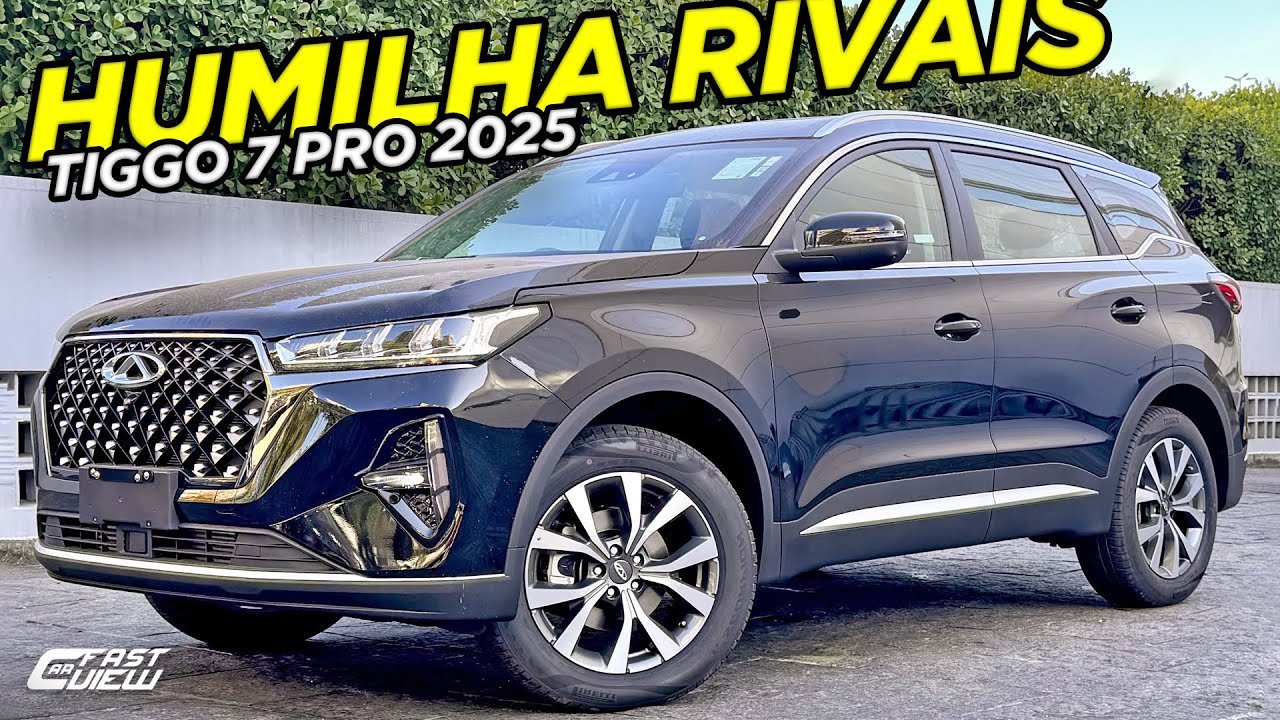 NOVO CAOA CHERY TIGGO 7 PRO MAX DRIVE 2025 SUPERA COMPASS, TAOS E C. CROSS SENDO +BARATO E +EQUIPADO