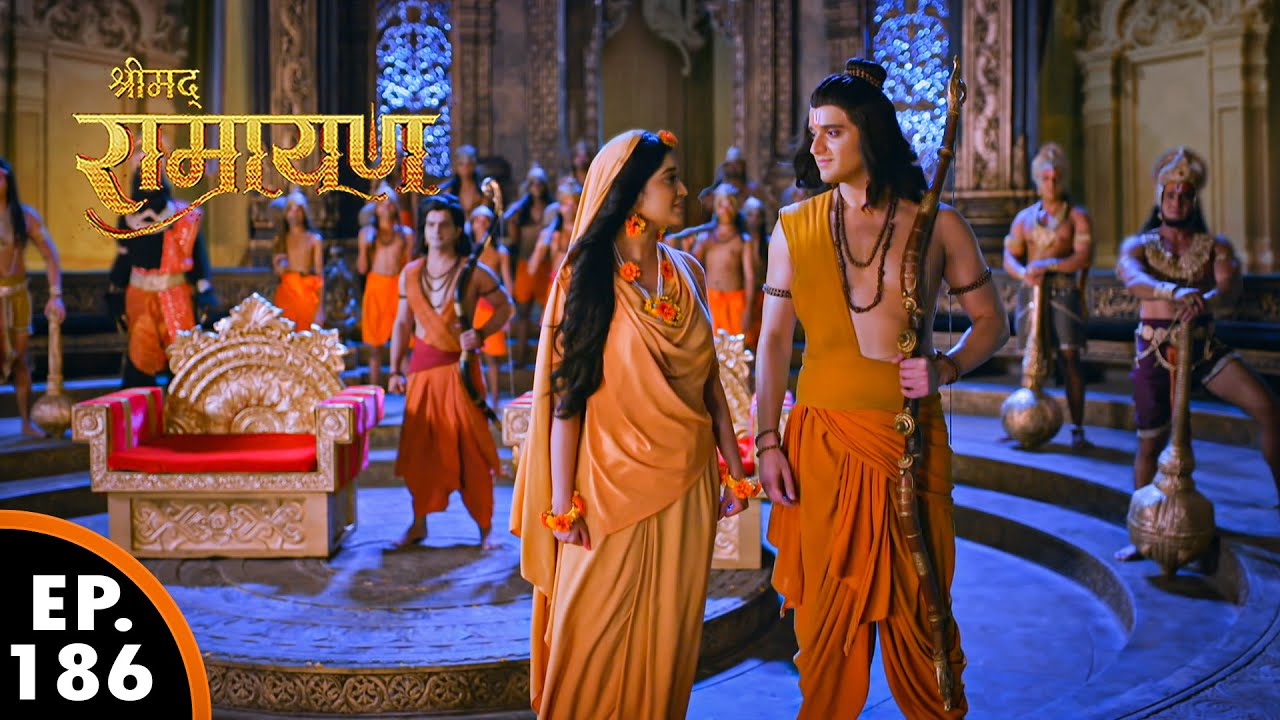 माता सीता संग प्रभु राम चले अयोध्या | श्रीमद् रामायण | Shrimad Ramayan | Ep 186- Full Episode