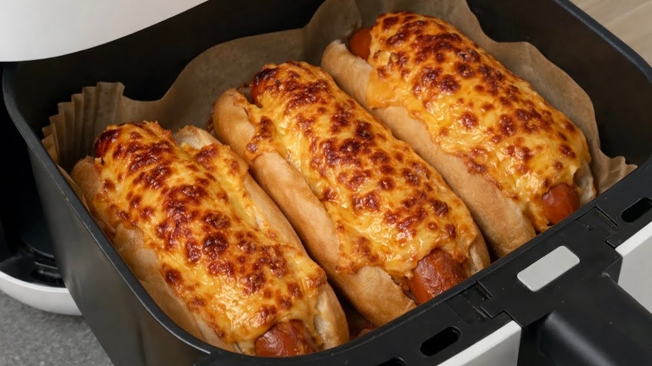 Вкусные и простые домашние хот-доги, приготовленные во фритюрнице! 🌭 Рецепт, который сведет с ума ве