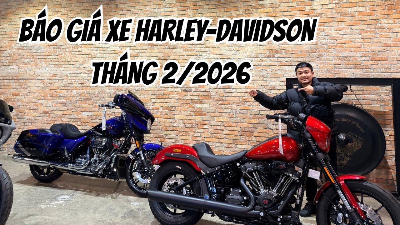 Em Hoang Harley Báo giá xe harley-davidson tháng 2 2026