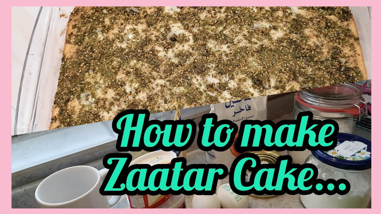 How to make Zaatar Cake