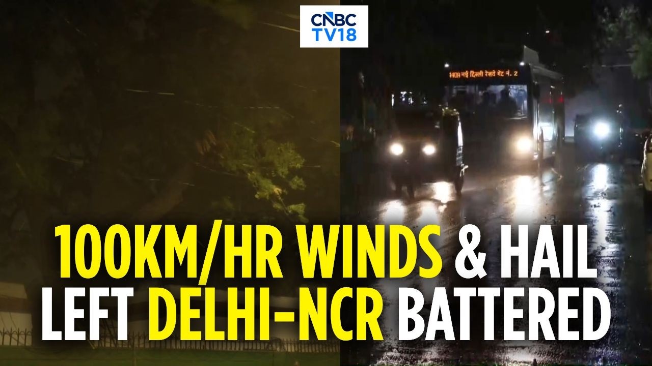 Delhi Hit By Severe Storm | Over 500 Flights Delayed In National Capital | IMD Warning | N18V