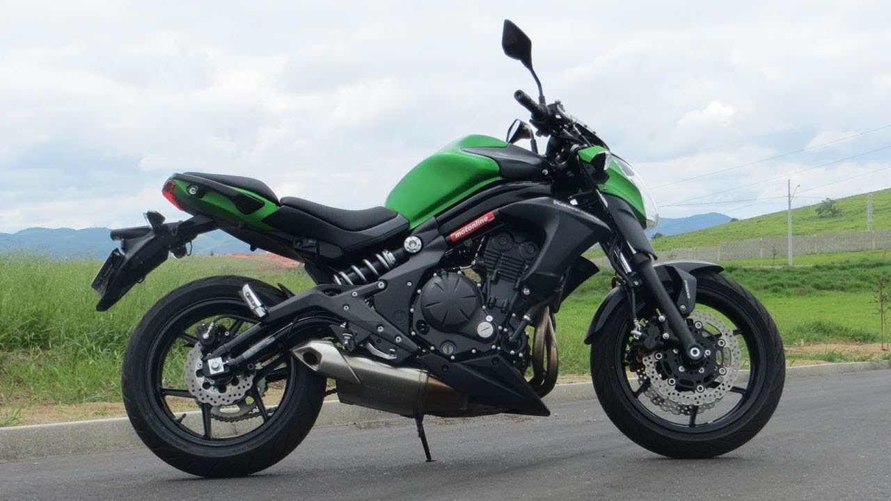 Teste Kawasaki ER6-n