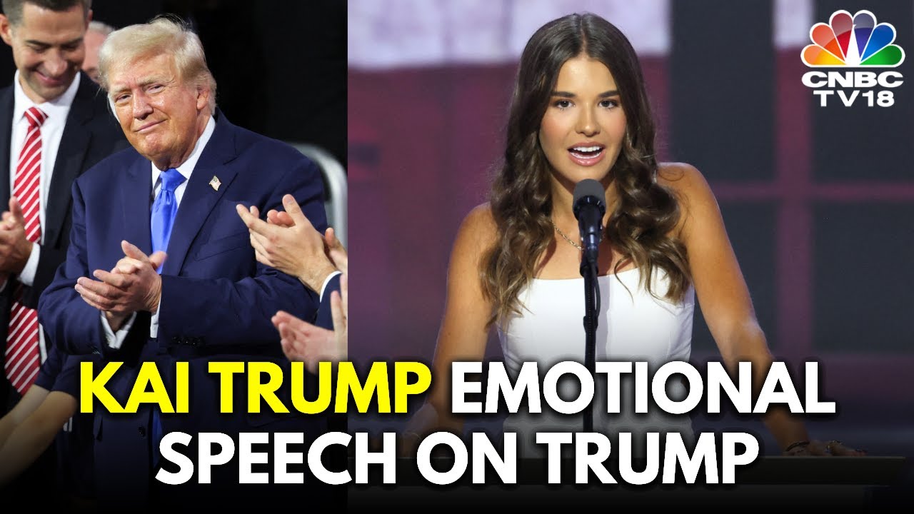 Donald Trump's Grand-Daughter Kai Trump Comes Onstage And Praises Grandfather | RNC 2024 | N18G