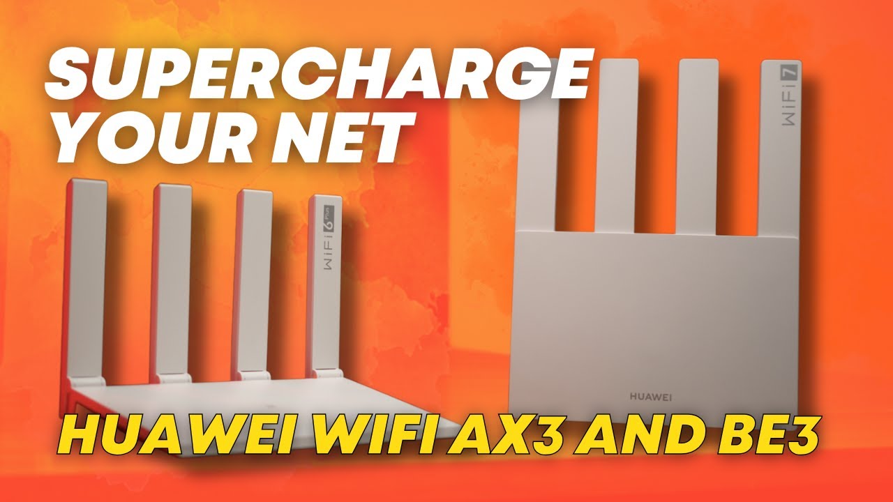 Простой способ увеличить скорость интернета | HUAWEI WiFi BE3 и WiFi AX3