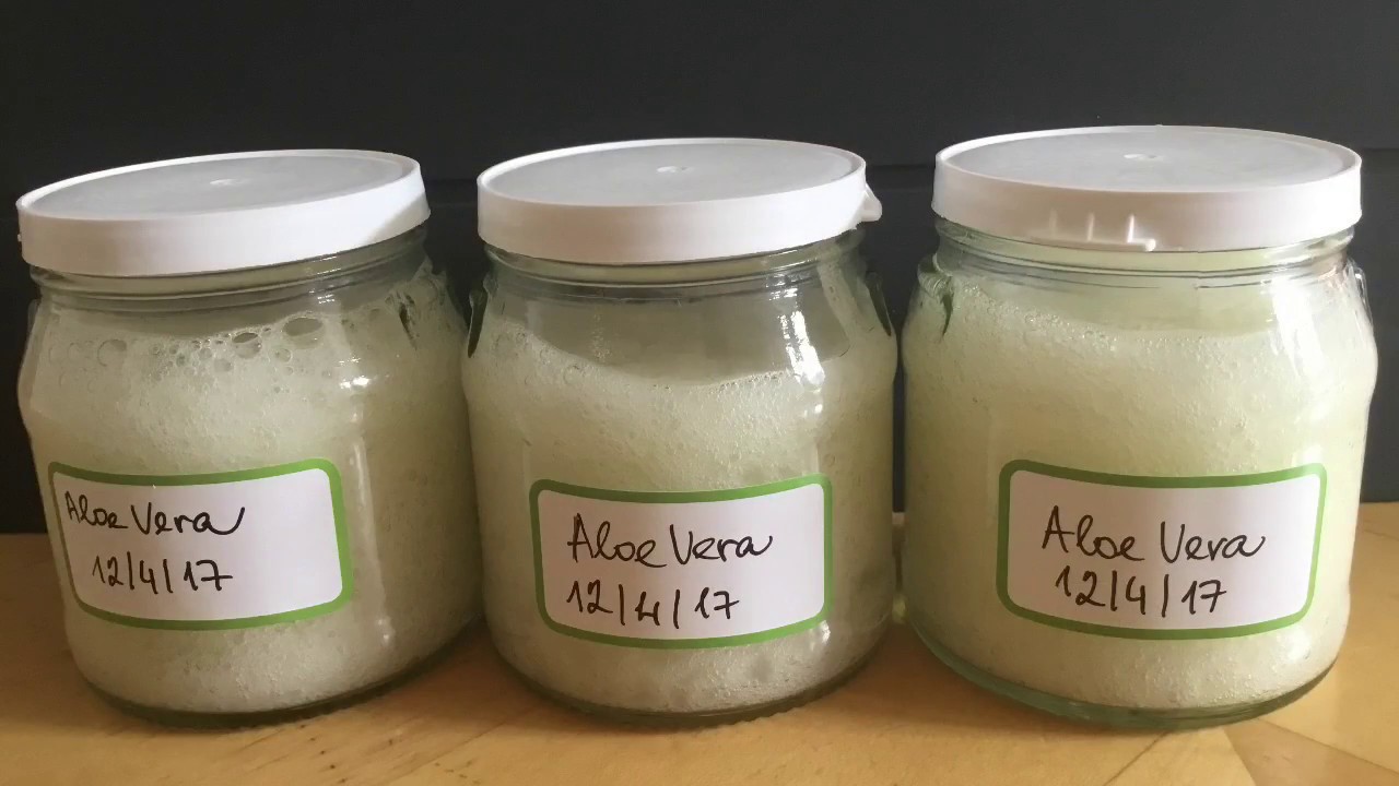 873 - Aloe Vera gel (příprava)
