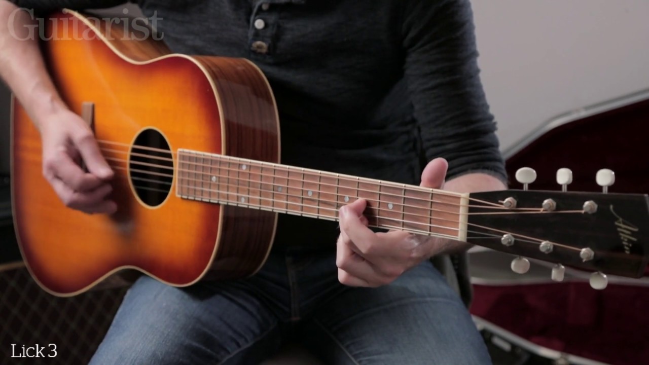 Blues Headlines: Acoustic Flatpicking Lesson