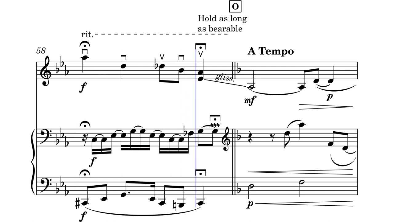 Mike Zak - Loss and Regrowth for Violin and Piano
