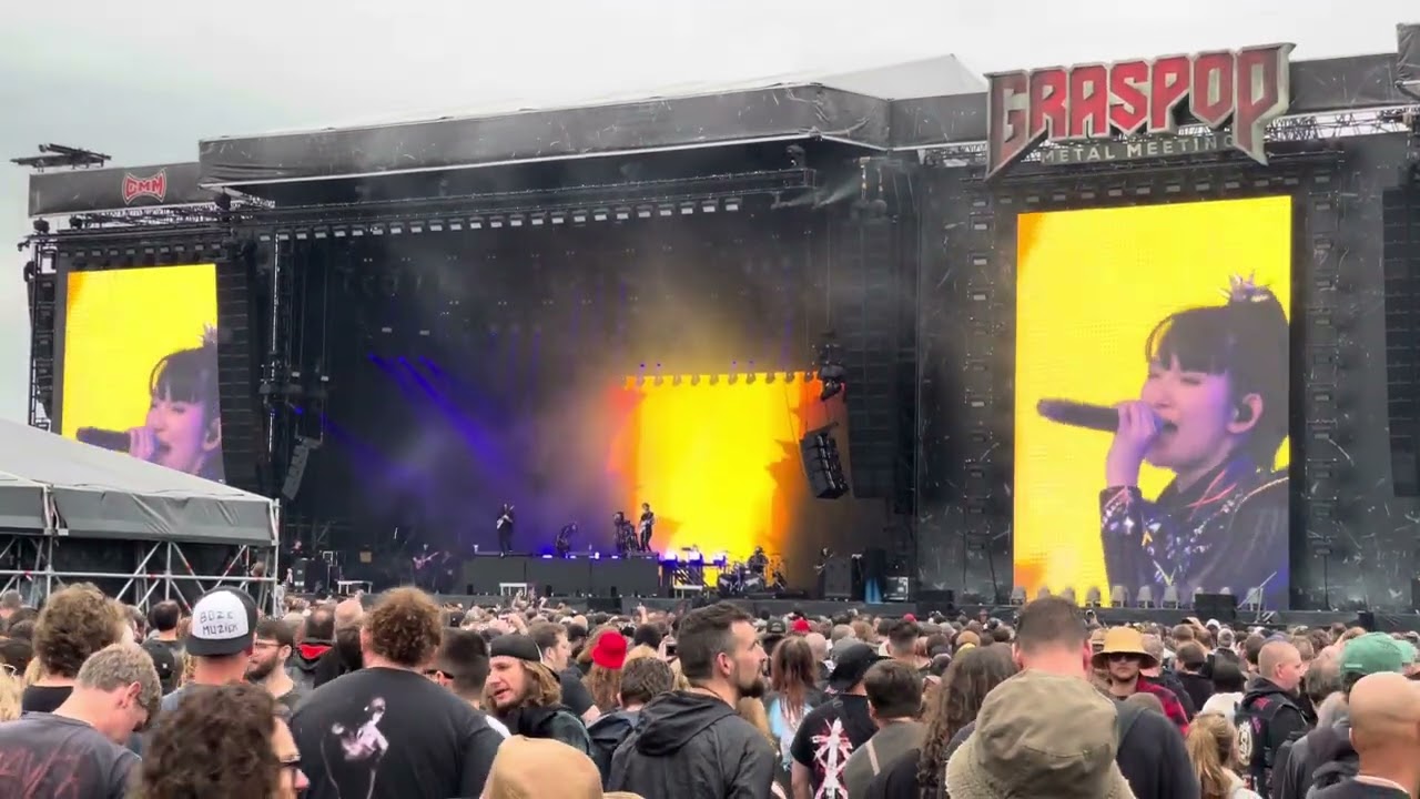 Babymetal - Brand New Day ft Tim and Scott from Polyphia - Graspop 2024