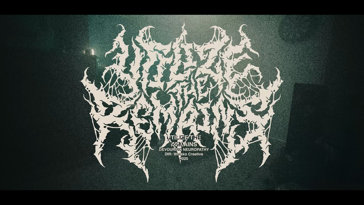 UTILIZE THE REMAINS - DEVOURING NEUROPATHY [OFFICIAL MUSIC VIDEO] [CENSORED] (2026) SW EXCLUSIVE