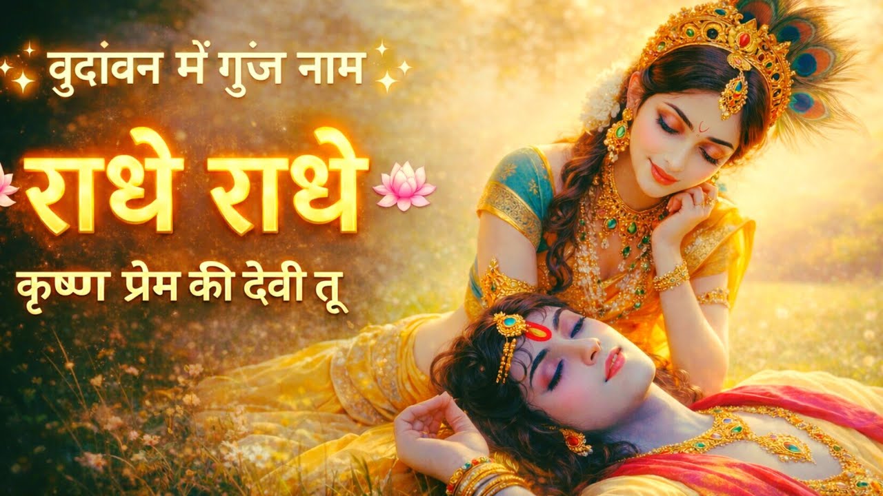 Echoes of Vrindavan – Radhe Radhe Divine Bhajan | Krishna Prem Ki Devi Tu@ShriKrishnalife 