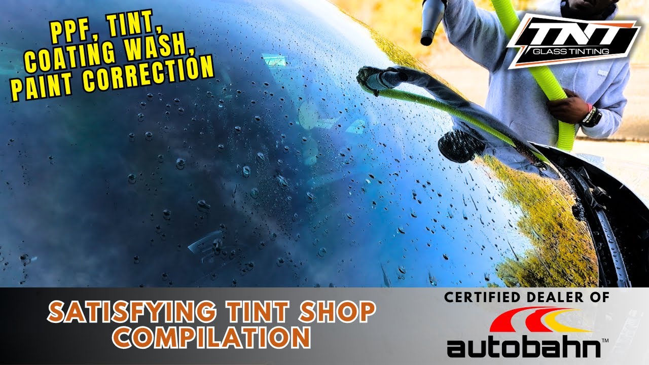 Satisfying Tint Shop Compilation | Tint, PPF, Paint Correction, Ceramic Coating