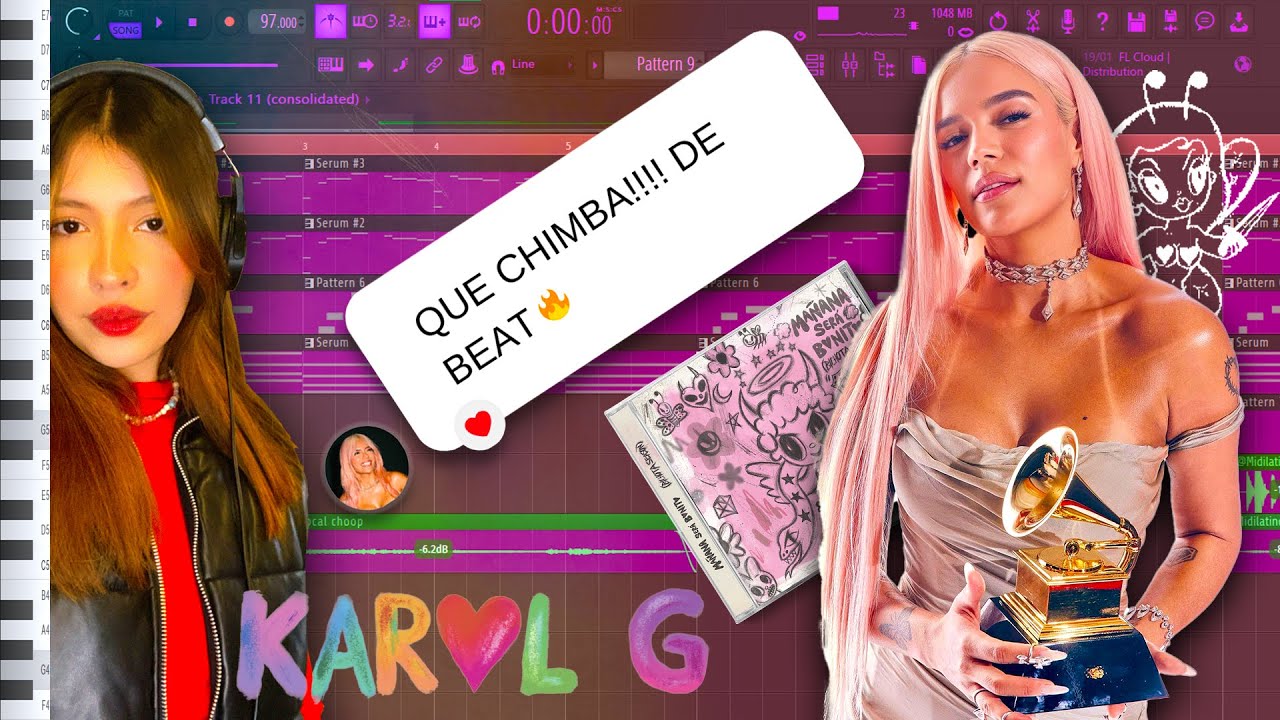 💅 Productora Musical le hace un BEAT a KAROL G 🔥 | Free BICHOTA Skin