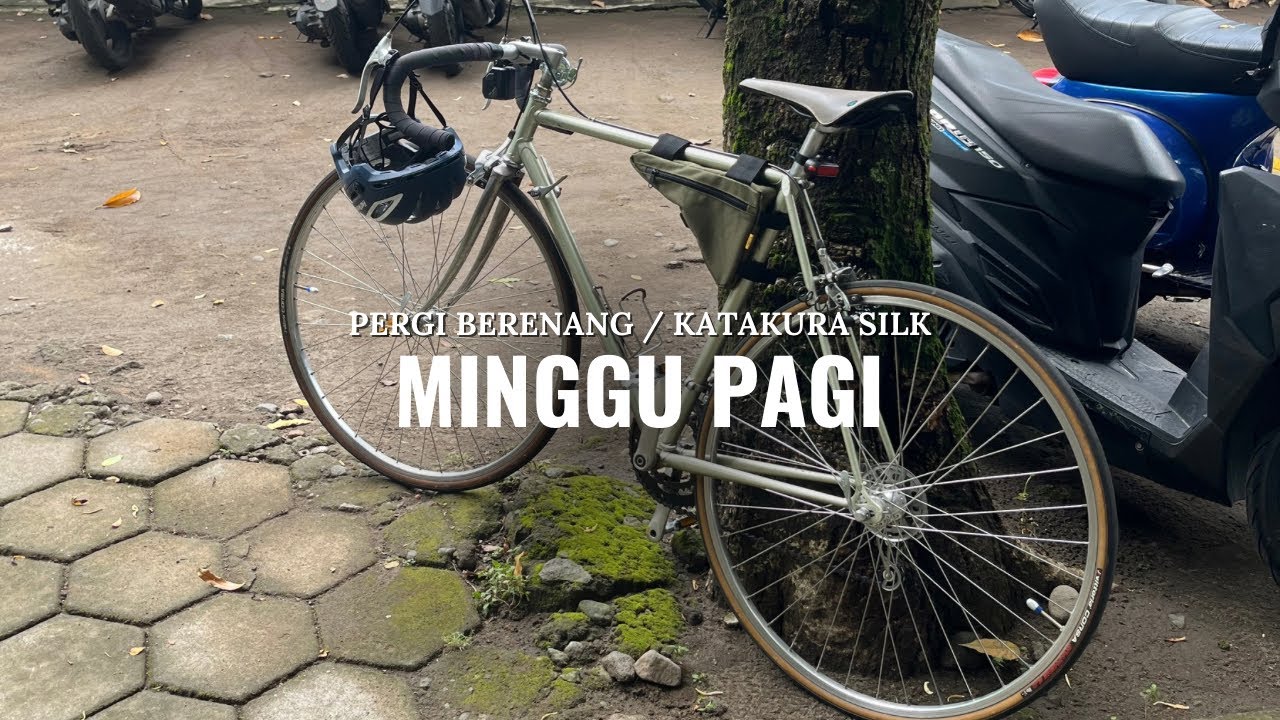 Syahdunya Minggu Pagi Bersepeda dan Lanjut Berenang di Kolam Renang Aria 4 | KATAKURA SILK Racebike