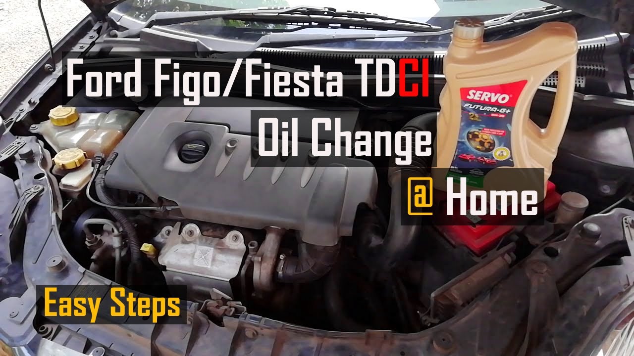 Ford Figo Fiesta Fusion Focus Engine Oil Change | TDCi 1.4 | Oil Filter Change | Daily Hands