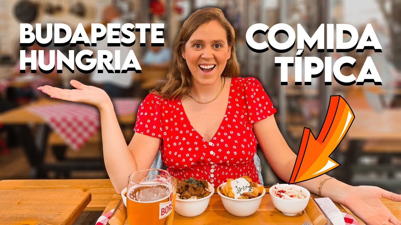 Provando comidas típicas em Budapeste + bairro judeu + mercado central