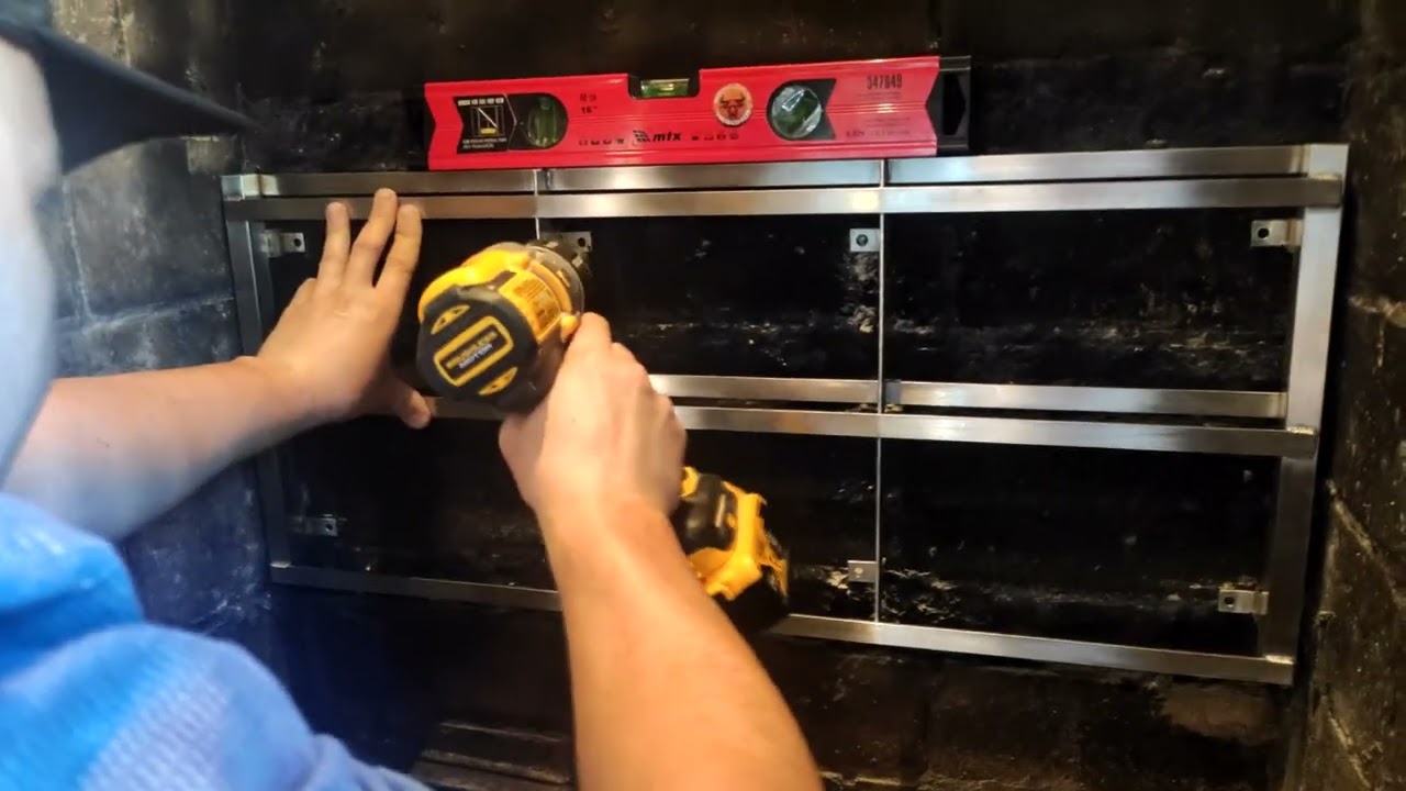 Reformei a minha churrasqueira