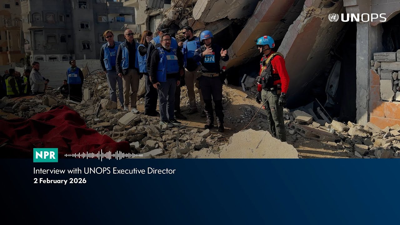 UNOPS chief speaks with NPR on Gaza crisis