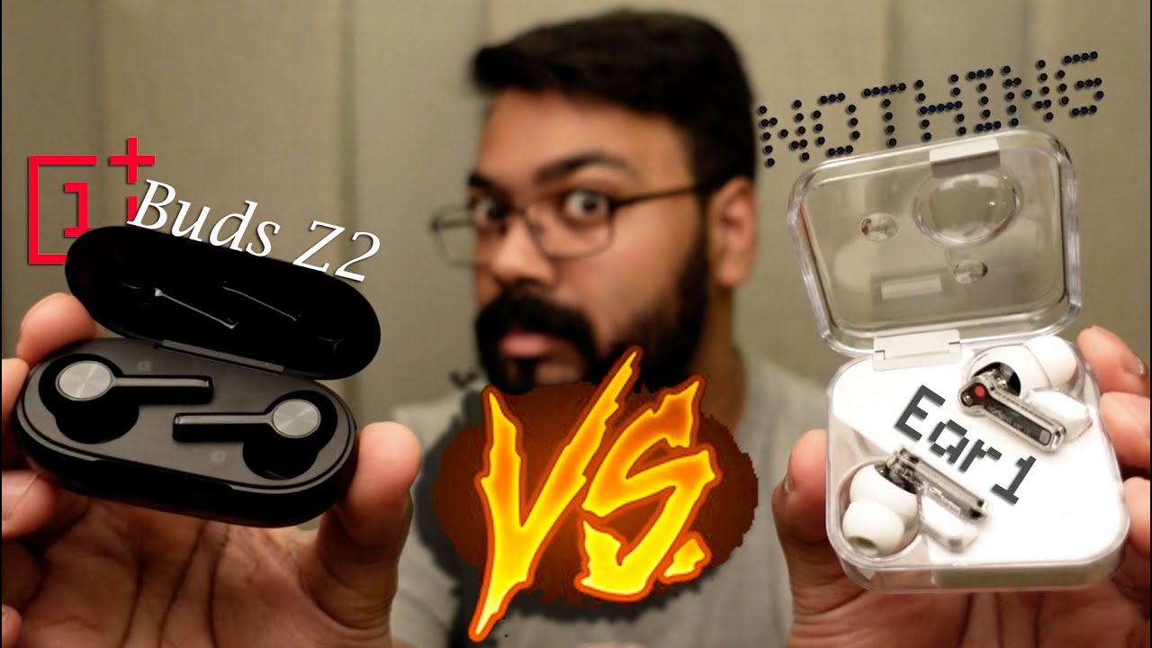 OnePlus Buds Z2 vs Nothing Ear 1 Review | ANC, Sound & Call Tested