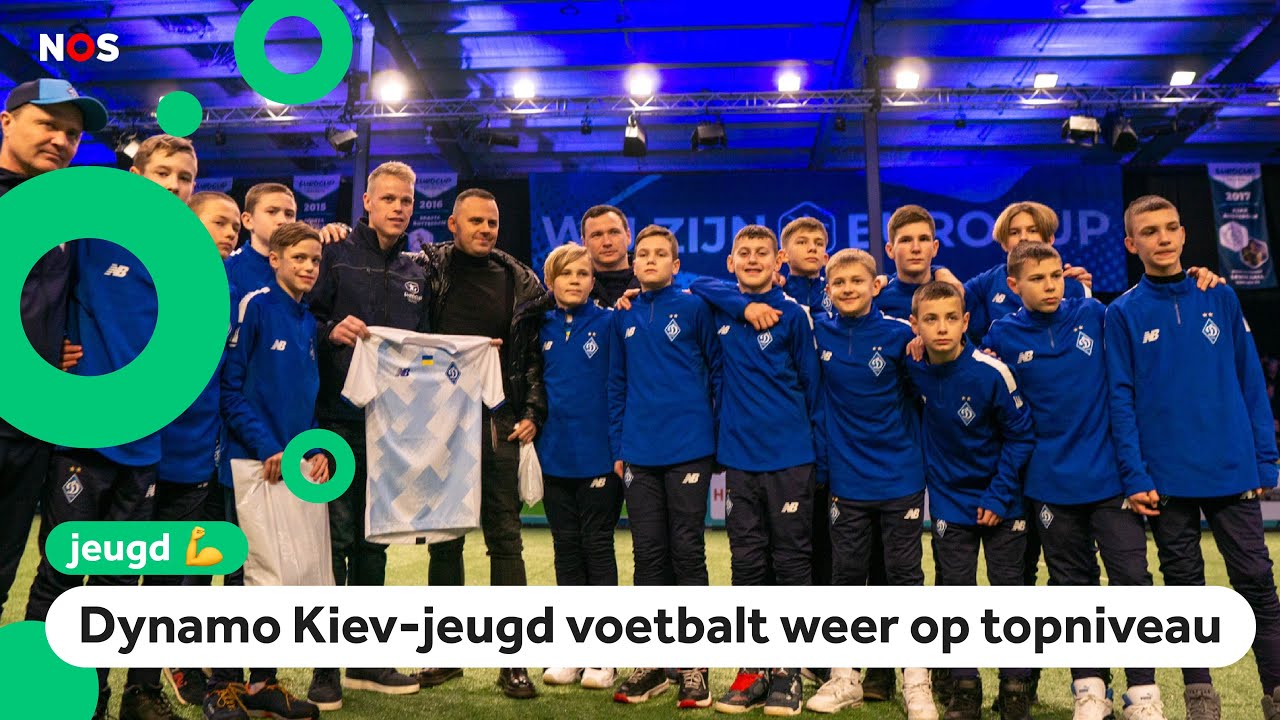 Oekraïens jeugdteam kan eindelijk weer voetballen op toernooi in Delfzijl