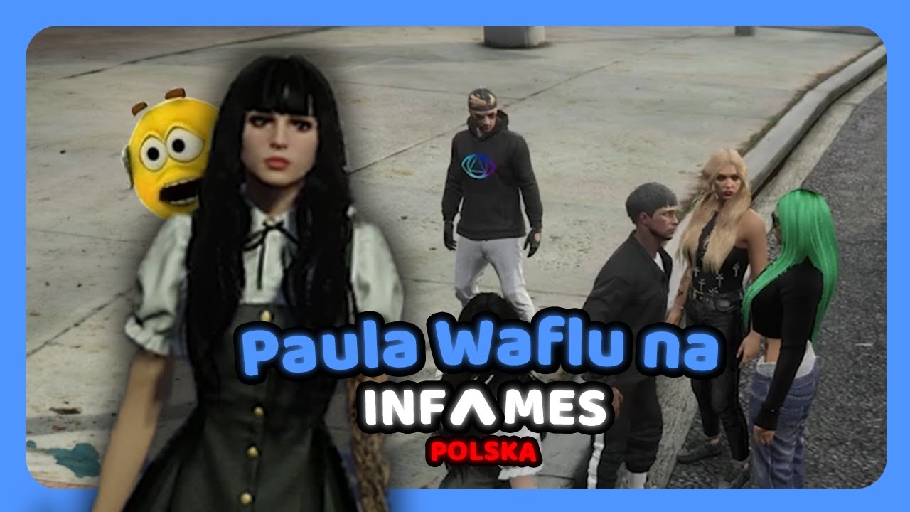 WAFLU 🌸 MÓJ PIERWSZY RAZ W GTA:RP - INFAMES PL GTA RP
