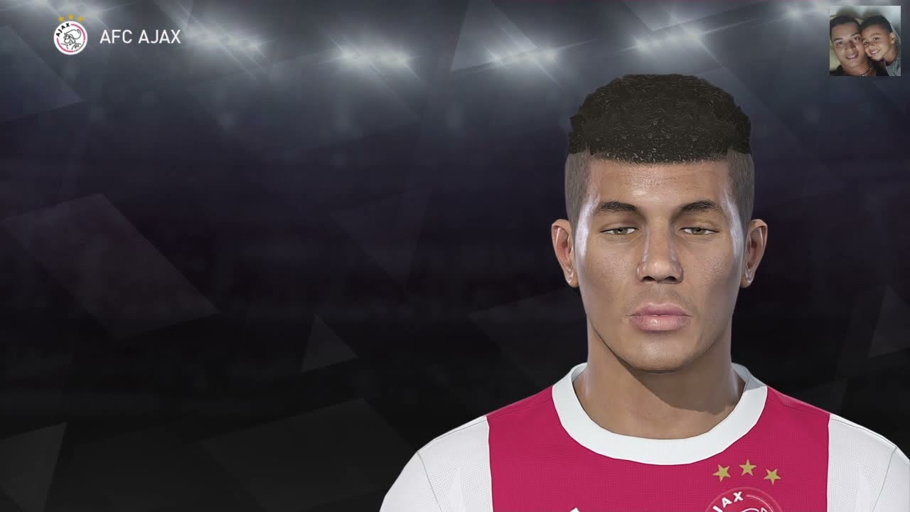 David Neres PES 2018 Face Tutorial