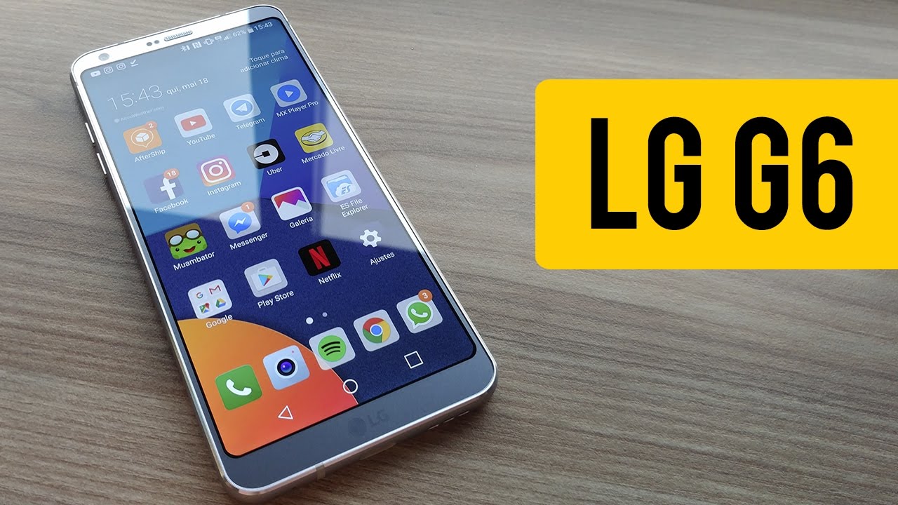 LG G6 - Tela e câmera que vão te SURPREENDER! [Primeiras Impressões]