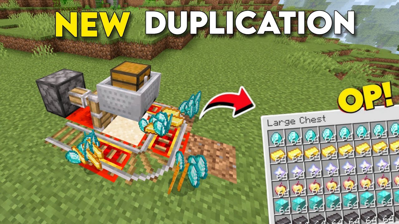 NEW AUTO DUPLICATION GLITCH in Minecraft Bedrock 1.21/26.1+