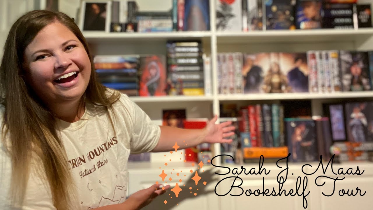 SARAH J. MAAS BOOKSHELF TOUR
