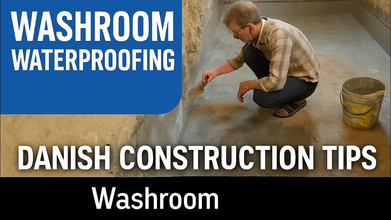 Washroom Waterproofing///Waterproofing Installation Work Waterproofing 