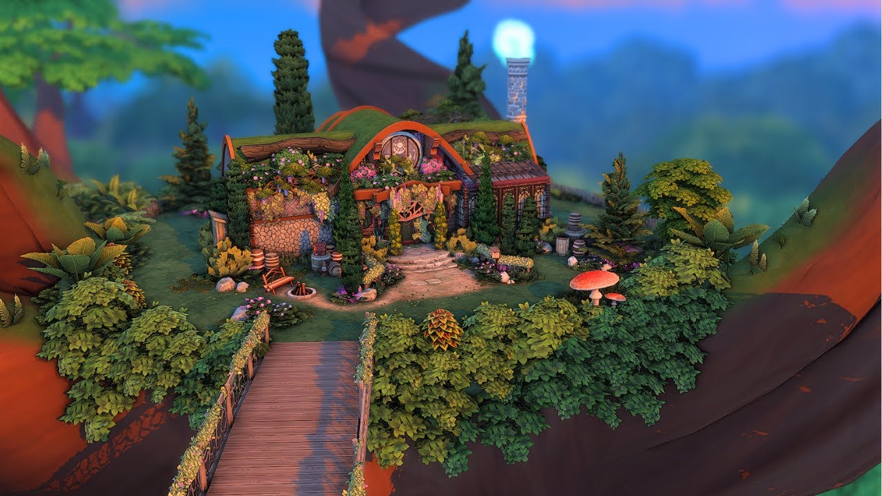 Alchemist's Hideaway | The Sims 4 Speed Build | No CC | 