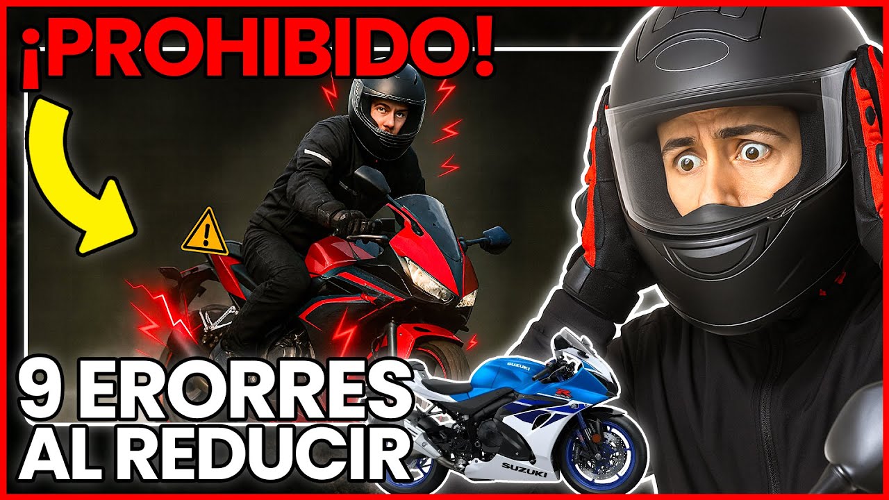 ¡PROHIBIDO! 9 Errores PELIGROSOS al BAJAR Marchas ¡NO los HAGAS o Te CAERAS!
