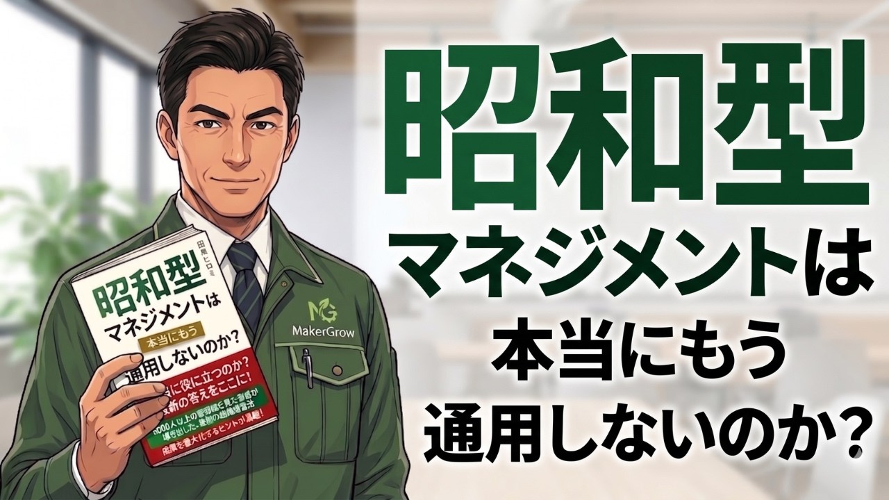 【昭和型マネジメントは本当にダメなのか】経営者が知るべき意外な結論