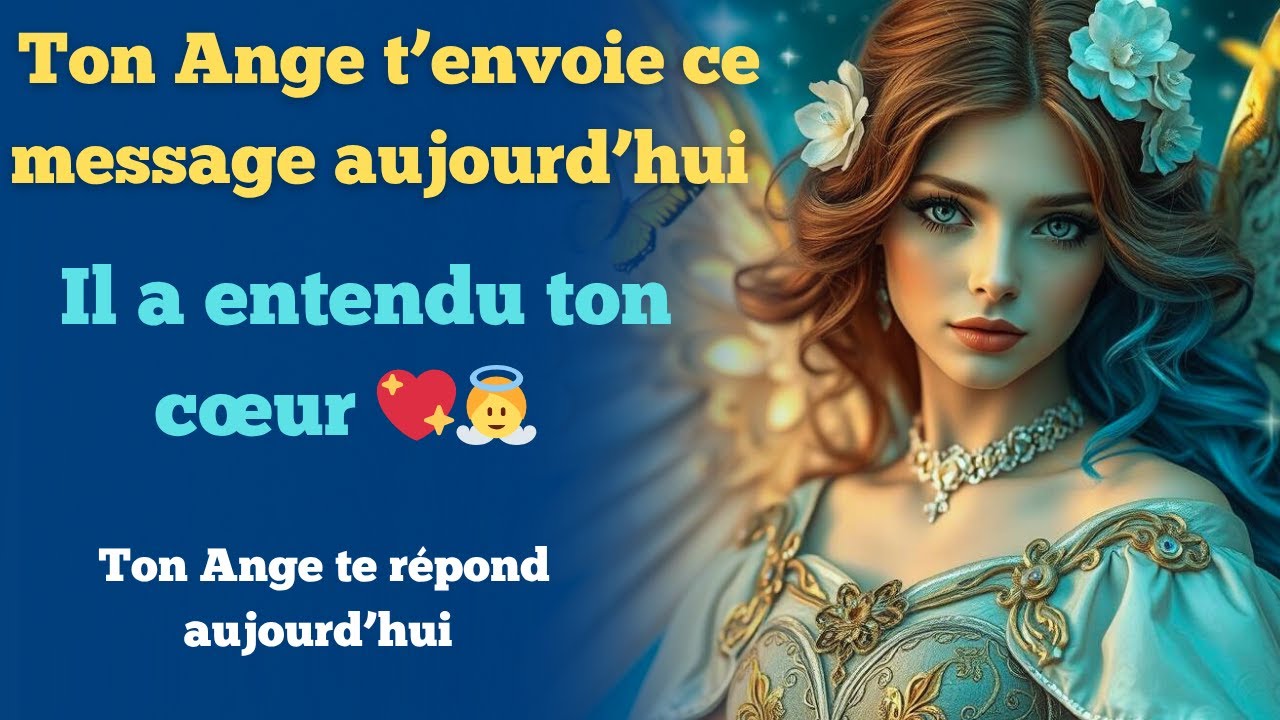 Ton cri a touché le ciel — Voici la réponse de ton Ange 👼✨