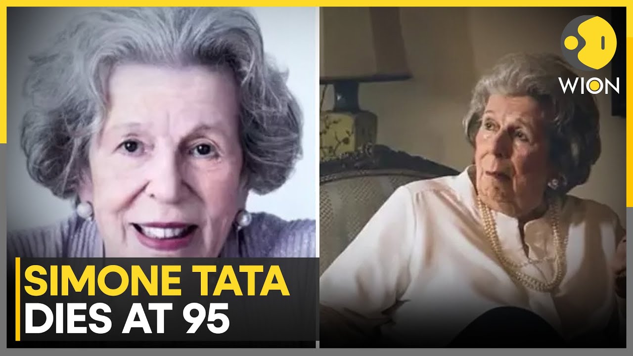 RIP Simone Tata: Lakme Chairperson Passes Away at 95 in Mumbai | WION