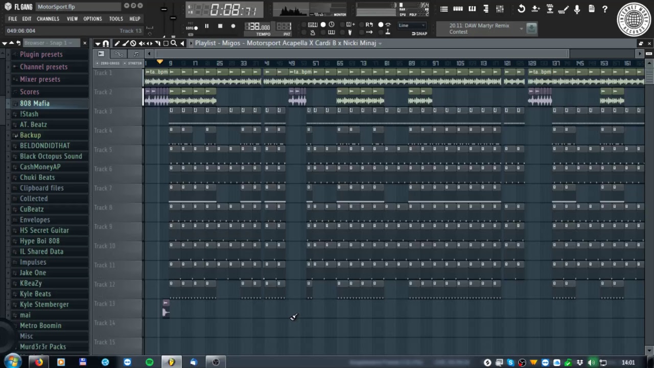 [ FL studio 11 ] Making Beats Live w/ The New Kyle Stemberger Loop Kit