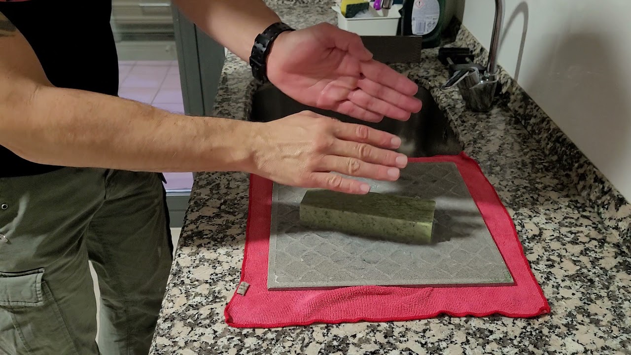 Métodos para aplanar piedras de afilar. 02