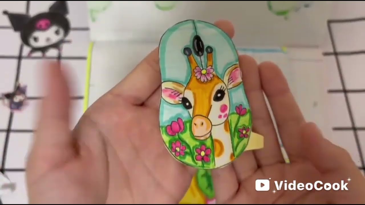 Asmr 🌸 ,бумажные сюрпризы коллекция компьютерные  мышки 💓💮