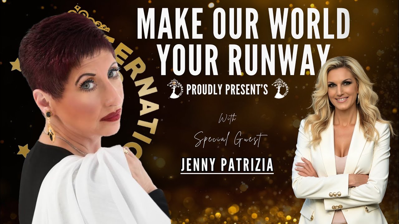 Make Our World Your Runway Presents: Jenny Patrizia is a powerhouse Founder, CEO.