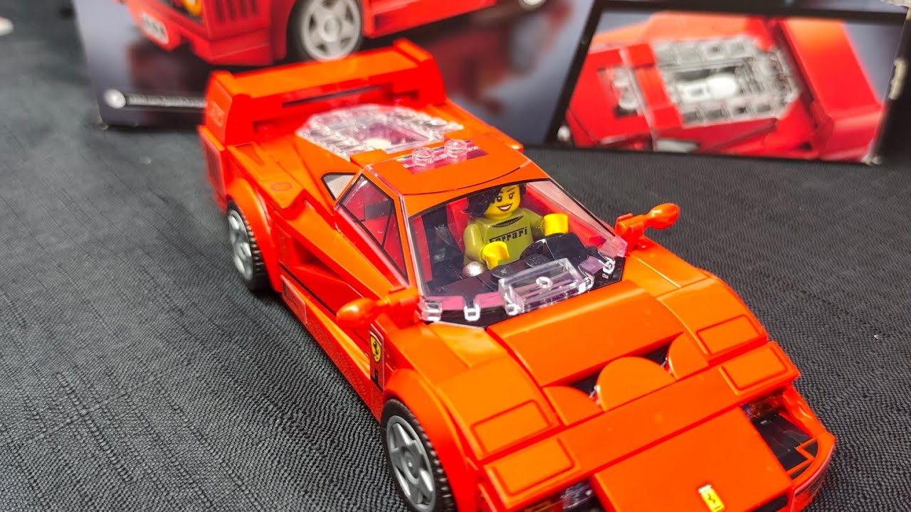LEGO Speed Champions 76934 Ferrari F40-LEGO Speed Build Review