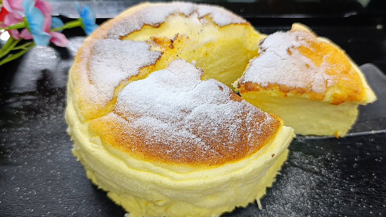 Souffle Yoghurt Cake | Soft and Fluffy Yogurt Cake Recipe | NA Kitchen..