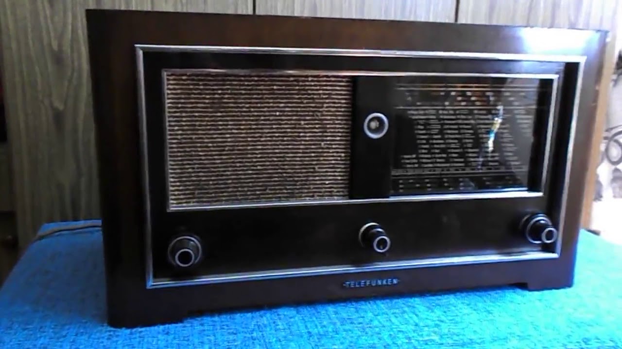 Ламповый радиоприёмник telefunken Gross Super 776WK
