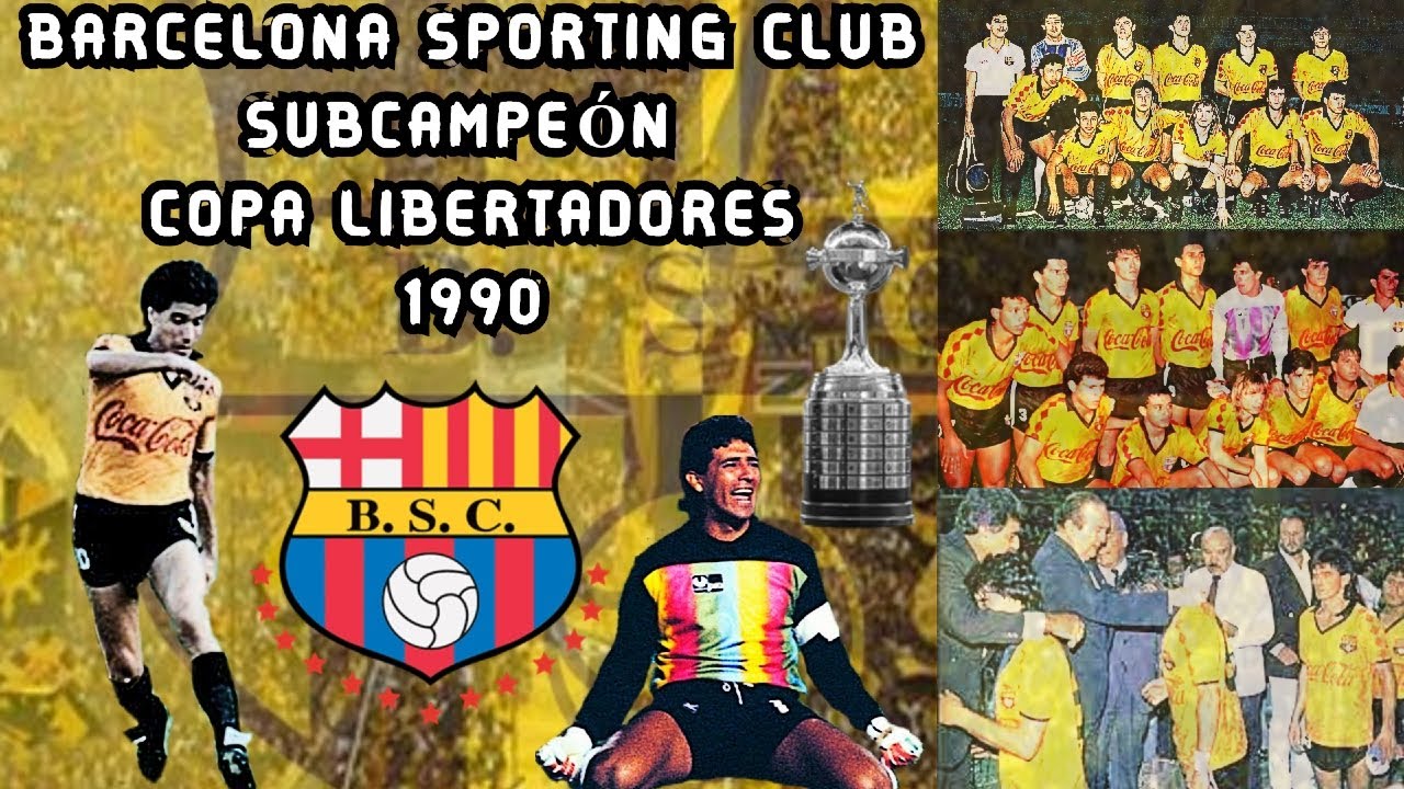 Barcelona Sporting Club 🇪🇨 Subcampeón 🥈 de la Copa Libertadores 🏆 Año 1990 ⚽ | Review