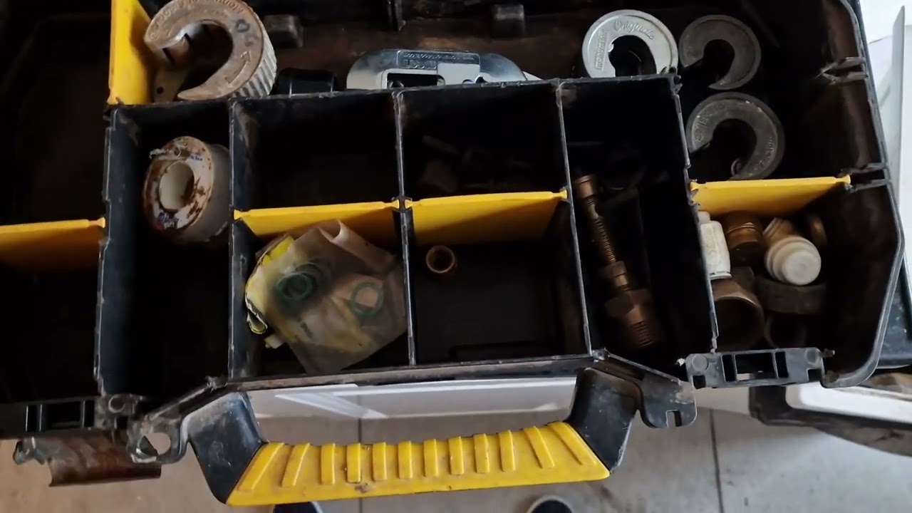 Gas Engineer Soldering and Pipe Cutter boxes/tools