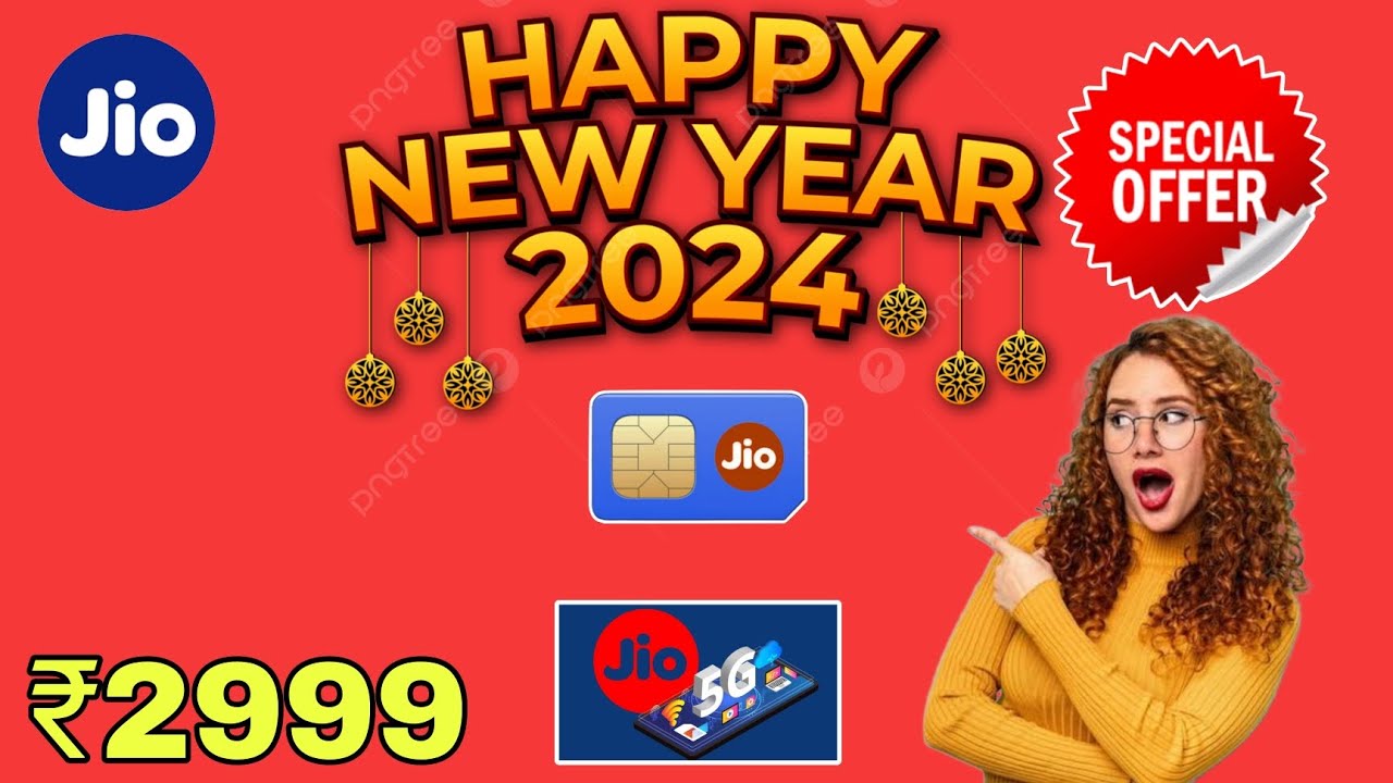 Happy New Year (2024) special recharge offer 🔖| jio recharge offer 1 year |@Vajtech
