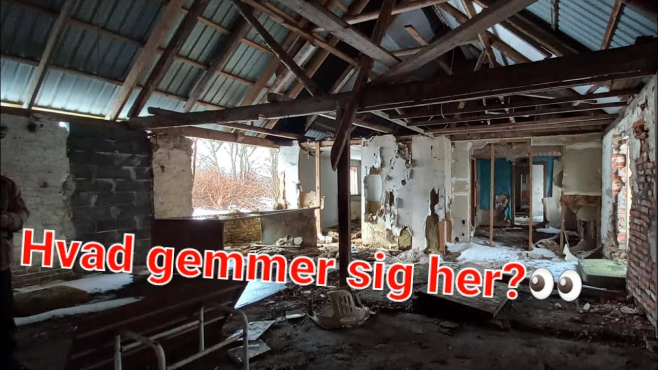 FORLADT GÅRDHUS: Hvad skete der her? - The Urbex People