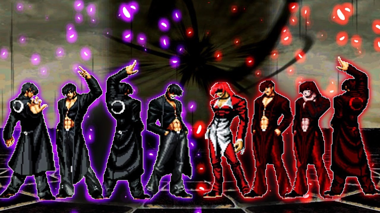 Iori Yagami FEN Evolution Team VS Blood Yagami Squad [Request Match] KOF MUGEN
