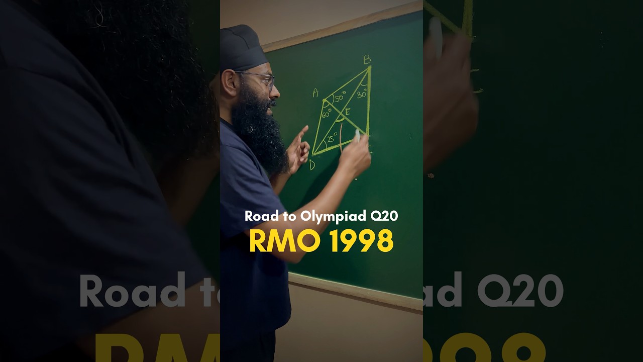 Road to Math Olympiad Q20 #mathbiceps #ioqm #rmo
